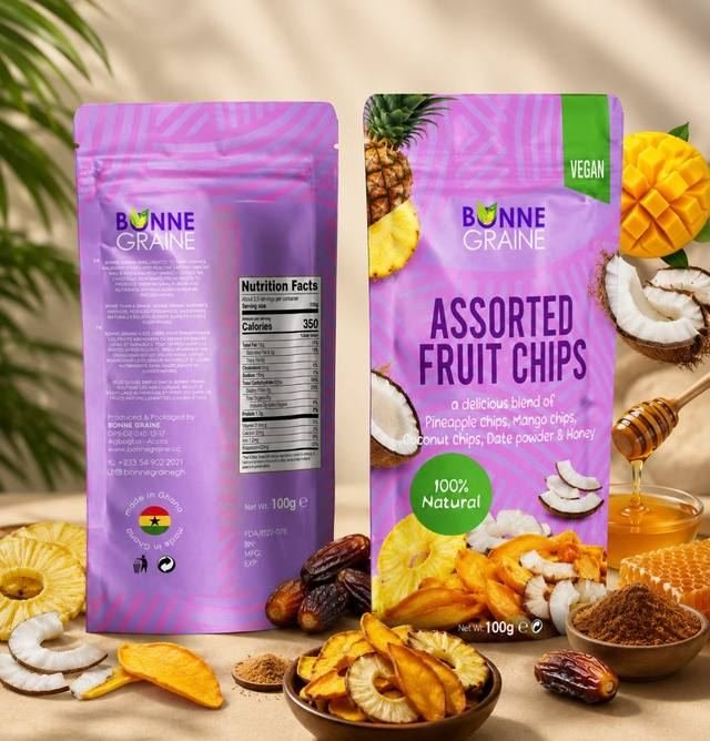 Assorted Fruit Chips packaged by Pack Hub